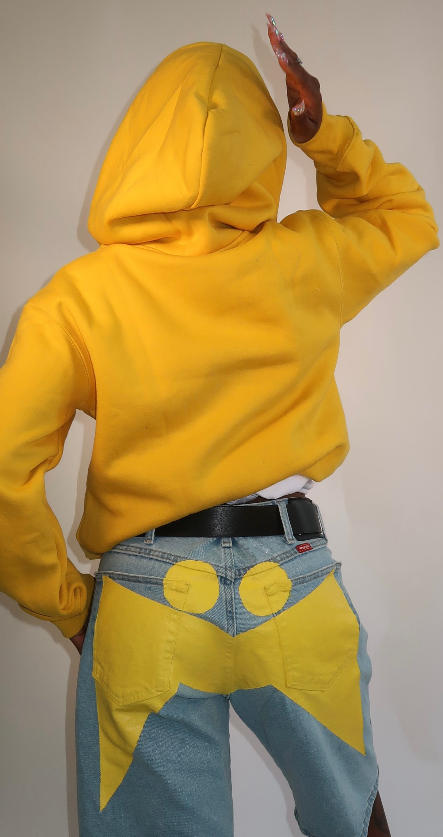 OG "MELLOW YELLOW" WIKID FLAG LOGO HOODIE